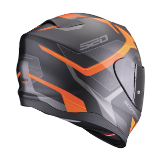 Scorpion Integralhelm Exo-520 Evo Air Elan Matt Schwarz-Orange